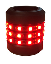 runde LED Ampel mit3 LED-Ringen